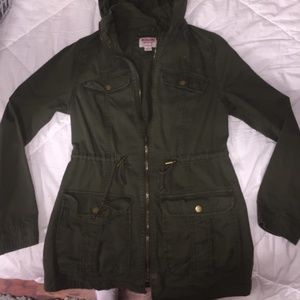 Olive Green Utility Jacket